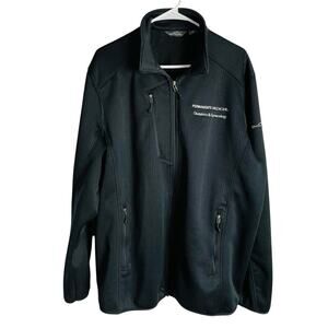 Kaiser Permanente Obstetrics & Gynecology Jacket Size 2XL Black Eddie Bauer Dash